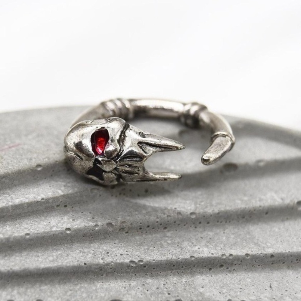 Fierce Skull Mask Ring